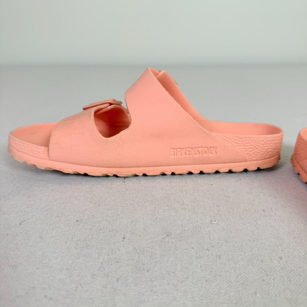 Birkenstock Arizona Essentials EVA Pink Clay Sandals Women's 37 Two Strap Narrow - Picture 9 of 16